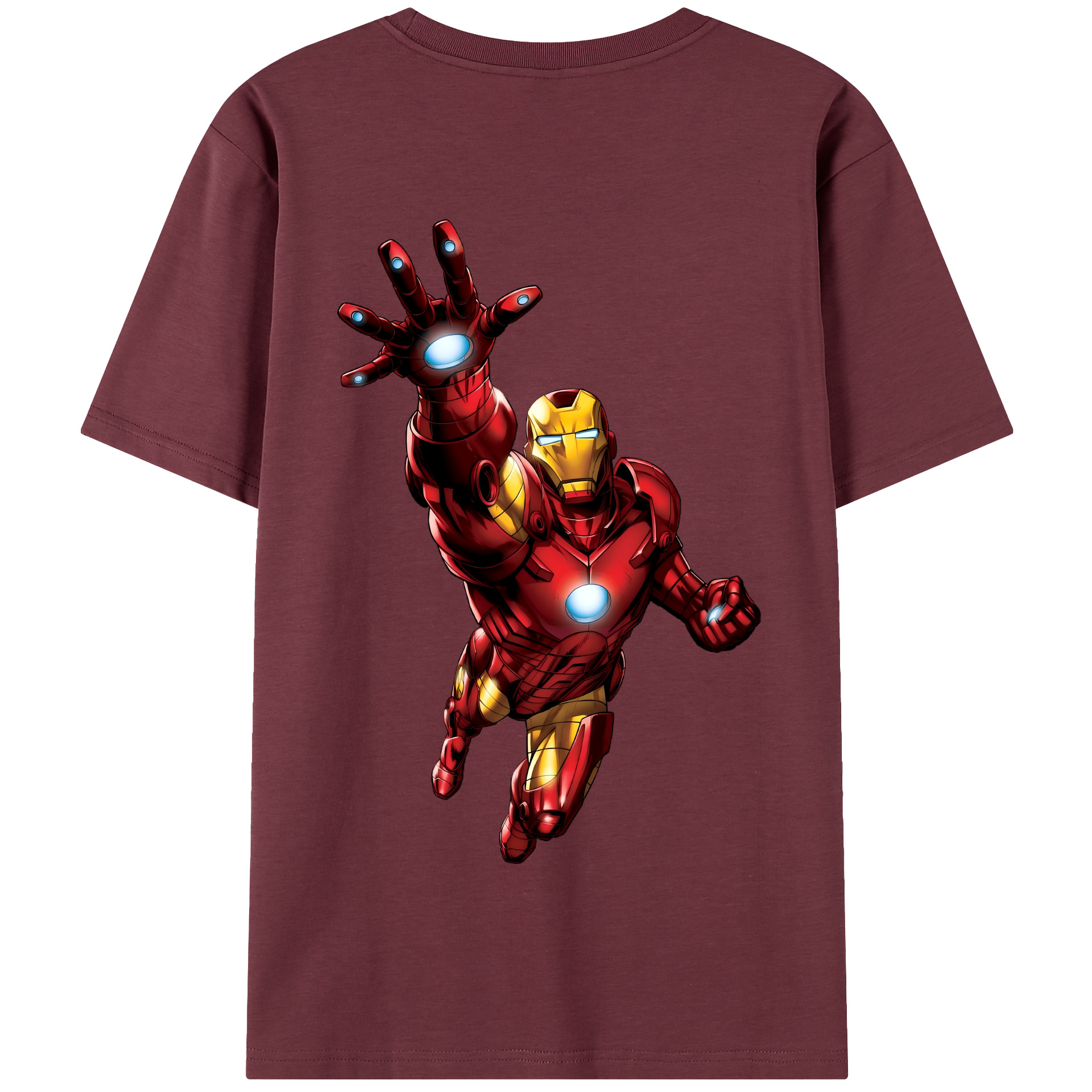 （画像用） アベンジャーズ The Avengers 綿100％半袖Tシャツ（背面プリント）